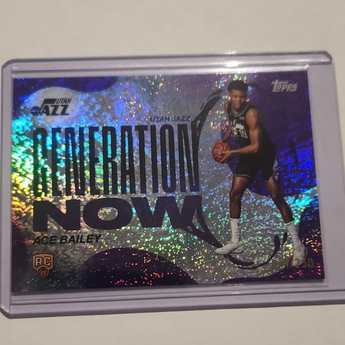 Topps 2025 ace bailey utah - ace,